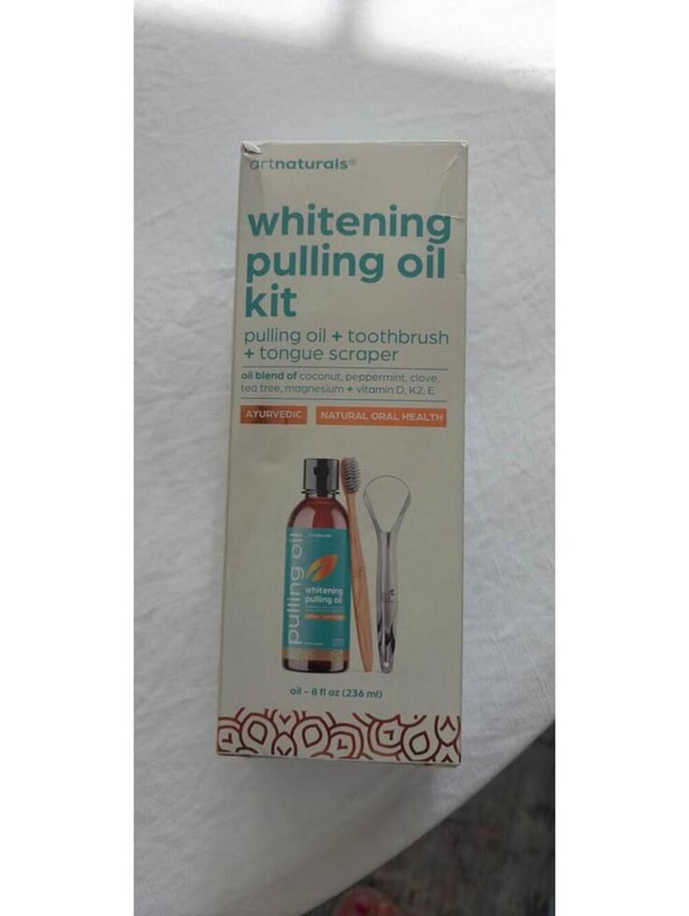 ArtNaturals Whitening Pulling Oil Kit